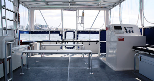 deck catamaran
