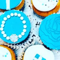 bachelorette cupcake