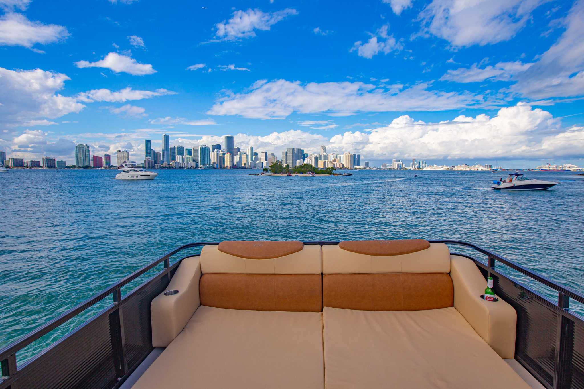 Pontoon Boat Bachelorette Party Miami